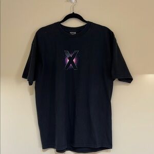 Apple Mac Vintage Y2K 2007 OS X Leopard Tshirt Mens Large Black